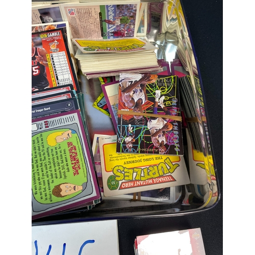 164C - A Good Lot of 1990s Collectors Cards incl. Teenage Mutant Ninja Turtles, Football, Basketball etc