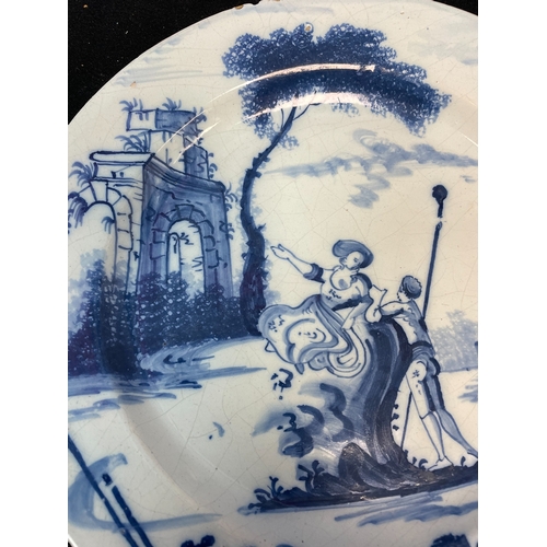 477C - 18th Century Delft Charger