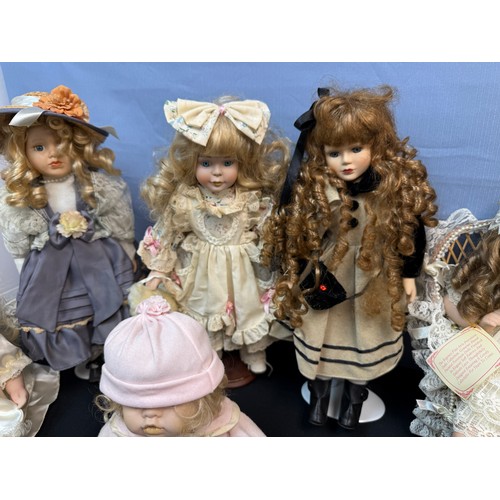 611 - Collection of  Good Quality Vintage Dolls