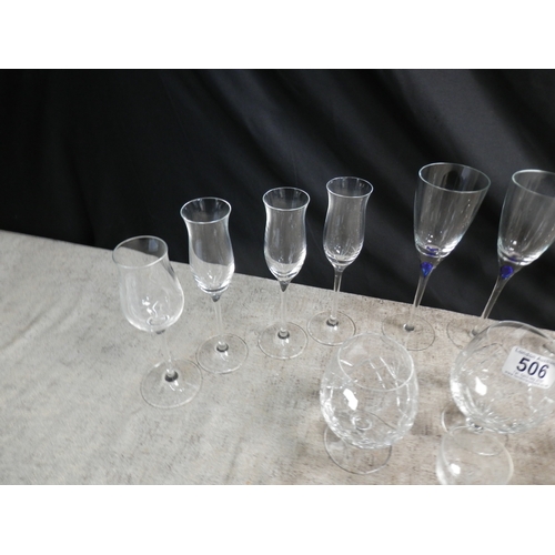 436 - Mixed Lot of Glass and Crystal incl. Brierly, Leonardo etc