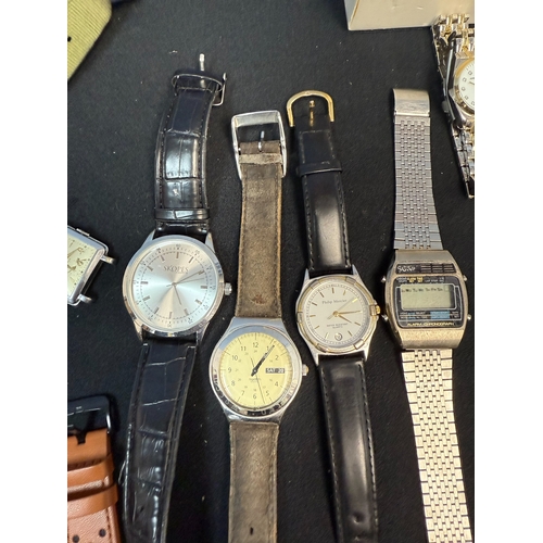 19A - A Large Lot of Mixed Watches