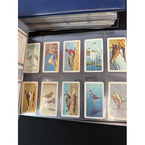 396D - Two Albums containing Brooke Bond Tea Card Complete Sets- Wildlife Themed, mostly some including Alb... 