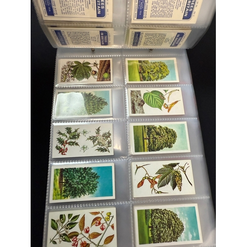 396E - Three Albums Containing Various Complete Brooke Bond Tea Card Sets including Space Themed Cards . Ap... 