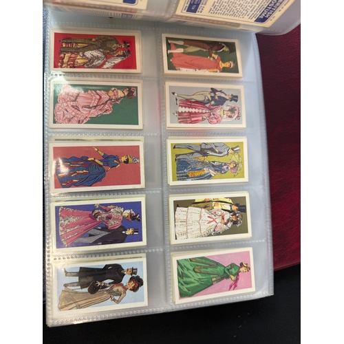 396E - Three Albums Containing Various Complete Brooke Bond Tea Card Sets including Space Themed Cards . Ap... 