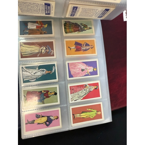 396E - Three Albums Containing Various Complete Brooke Bond Tea Card Sets including Space Themed Cards . Ap... 