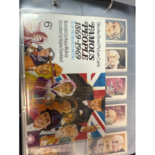 396F - Large Collection of Various Complete tea Card Sets, including PG Tips and Brooke Bond. Set over Thre... 