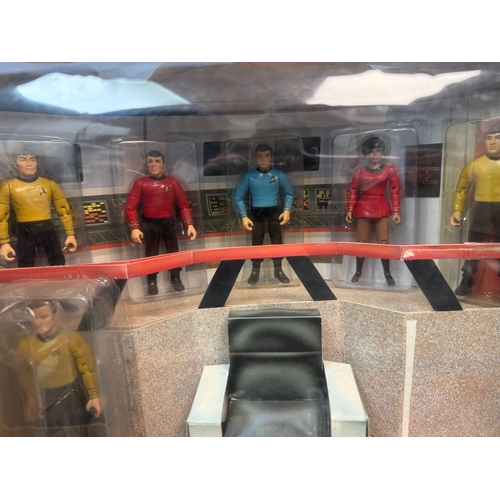 423 - Classic Star Trek Playmates Limited Edition Figure Set together with two other Star Trek Statues and... 