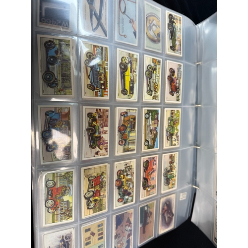 396K - A Large Cigarette Card Album containing approx 36 Complete Sets of Various Cigarette Cards and teaca... 