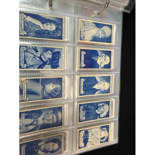 396K - A Large Cigarette Card Album containing approx 36 Complete Sets of Various Cigarette Cards and teaca... 