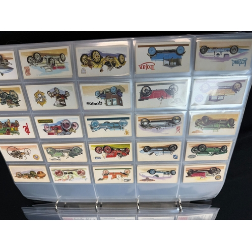 396K - A Large Cigarette Card Album containing approx 36 Complete Sets of Various Cigarette Cards and teaca... 