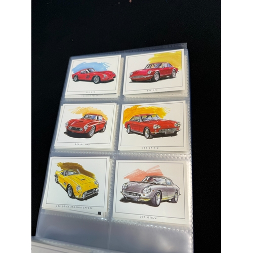 396M - Two Albums containing Various Complete Sets of Golden Era Car Collectors Cards