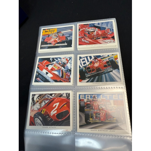 396M - Two Albums containing Various Complete Sets of Golden Era Car Collectors Cards