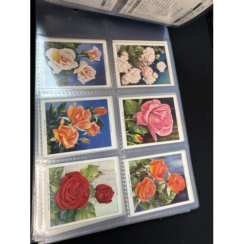 396P - Four Albums to contain Various Complete Cigarette Card Sets