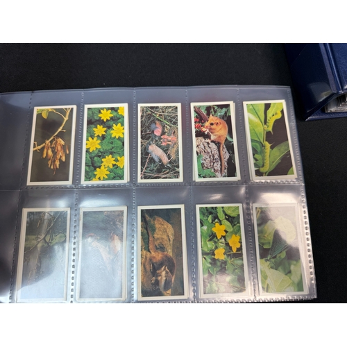 396P - Four Albums to contain Various Complete Cigarette Card Sets