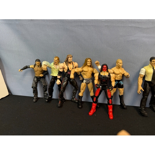 836 - A Large Collection of Vintage 1990s Onwards Wrestling Figures