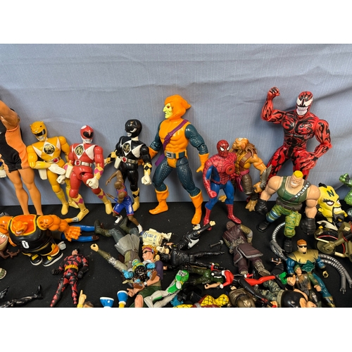 837 - A Large Lot of Vintage 1990s Action Figures incl. Toy Story, NBA, Power Rangers, Small Soldiers plus... 