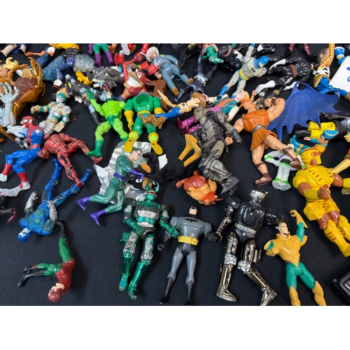 837 - A Large Lot of Vintage 1990s Action Figures incl. Toy Story, NBA, Power Rangers, Small Soldiers plus... 