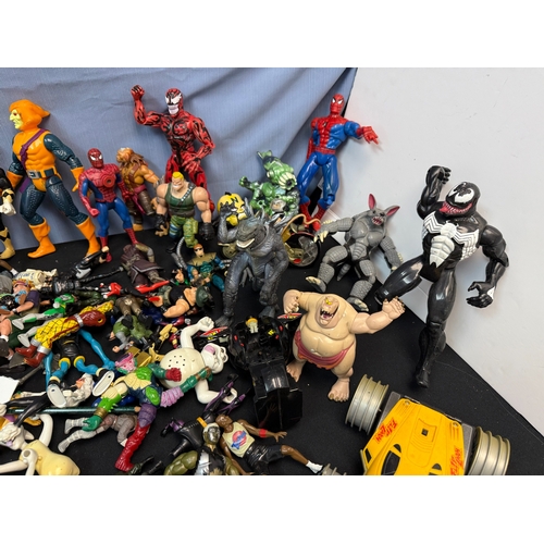 837 - A Large Lot of Vintage 1990s Action Figures incl. Toy Story, NBA, Power Rangers, Small Soldiers plus... 