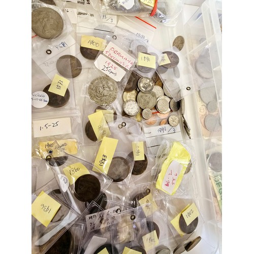 10 - Large Quantity of Vintage Coins incl. Silver Coins, Commemorative etc