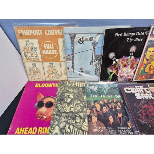 600 - Vinyl Records: An Interesting Collection of Assorted Records to include Blues Rock, Psychedelic Rock... 