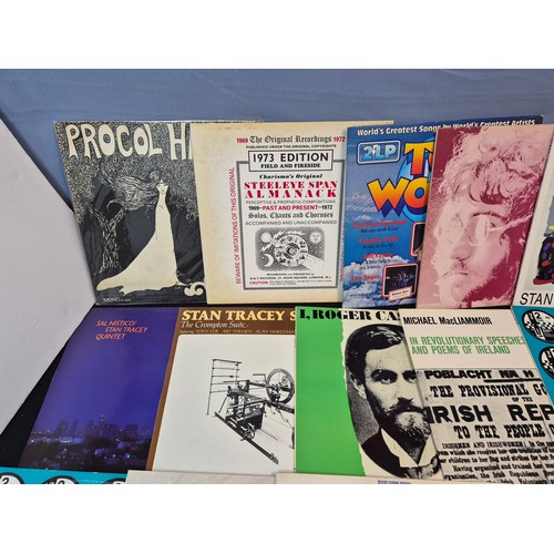 600 - Vinyl Records: An Interesting Collection of Assorted Records to include Blues Rock, Psychedelic Rock... 