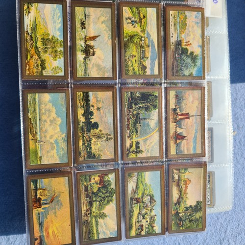 396L - Two Albums containing Cigarette Cards, Including Chinese Issue Aesops Fable (71/100), Various Glamou... 