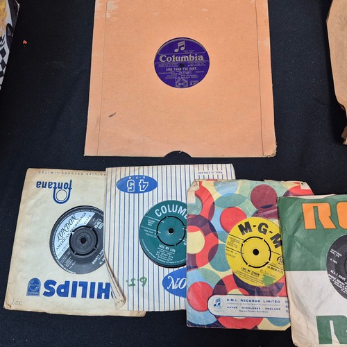 229 - Collection of 78 Gramophone Records and some 45 RPM Singles