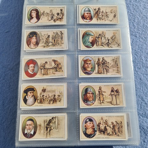 201 - An Album of Complete Cigarette Card Sets-Scottish Themed