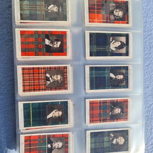 201 - An Album of Complete Cigarette Card Sets-Scottish Themed