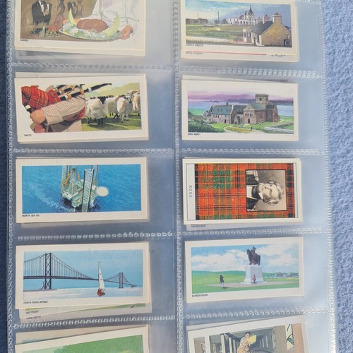 201 - An Album of Complete Cigarette Card Sets-Scottish Themed