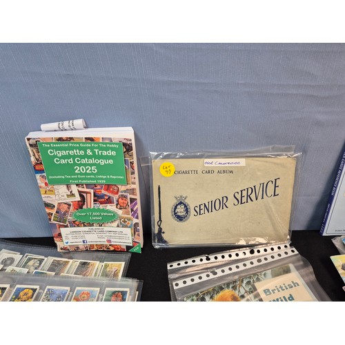 395 - A Very Large Collection of Cigarette Cards, Tea Cards and similar items. Consisting of Various Compl... 