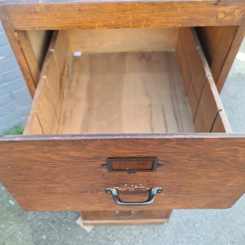 151 - 20th Century Oak Filing Cabinet