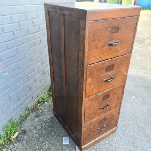 151 - 20th Century Oak Filing Cabinet