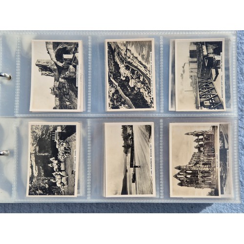 201E - Two Albums of Various Complete Cigarette Card Sets