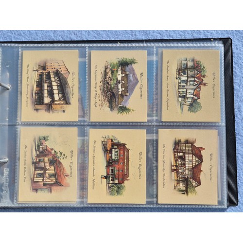 201E - Two Albums of Various Complete Cigarette Card Sets