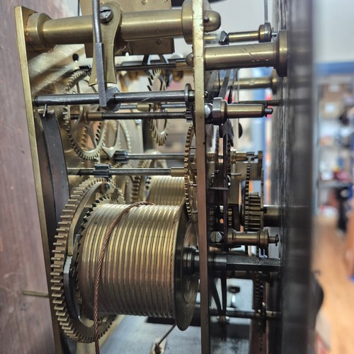 638 - Regency Long Case Clock by Finer & Newland London, 8 Day Movment, With Pendulum and Weights