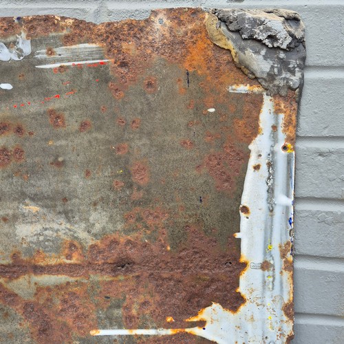 57A - A St Bruno Flake Enamel Sign (approx 91.5cm x 61cm)