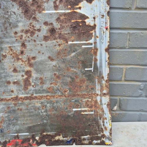 57A - A St Bruno Flake Enamel Sign (approx 91.5cm x 61cm)