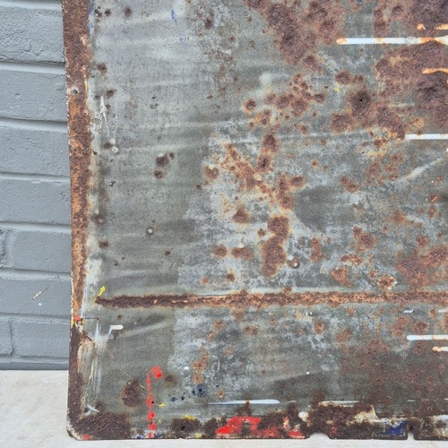 57A - A St Bruno Flake Enamel Sign (approx 91.5cm x 61cm)