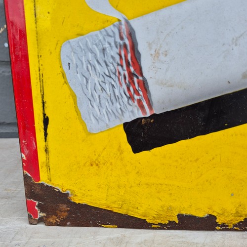 57 - A Will's Gold Flake Cigarettes Enamel Sign (approx 86.5cm x 61cm)