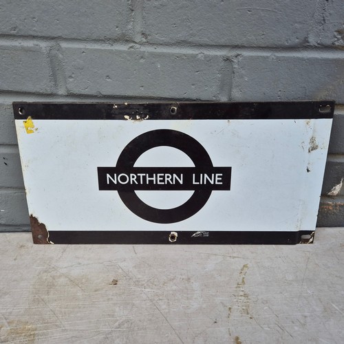 368 - A London Underground Northern Line Frieze (46x23cm)