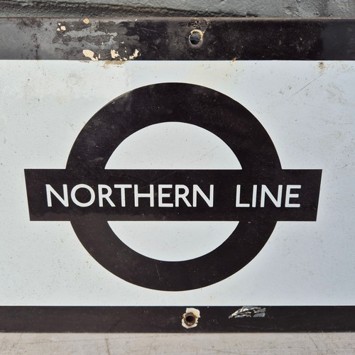 368 - A London Underground Northern Line Frieze (46x23cm)