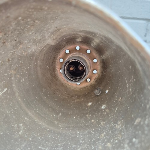 33 - A Vintage Industrial Counterpoise Roller Lamp (approx 98cm Base to Head)