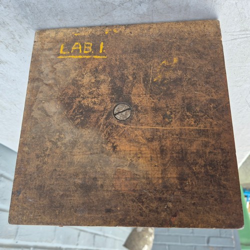 33 - A Vintage Industrial Counterpoise Roller Lamp (approx 98cm Base to Head)