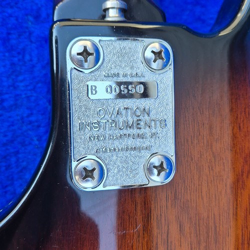 28 - An Ovation Magnum Bass Guitar in Case