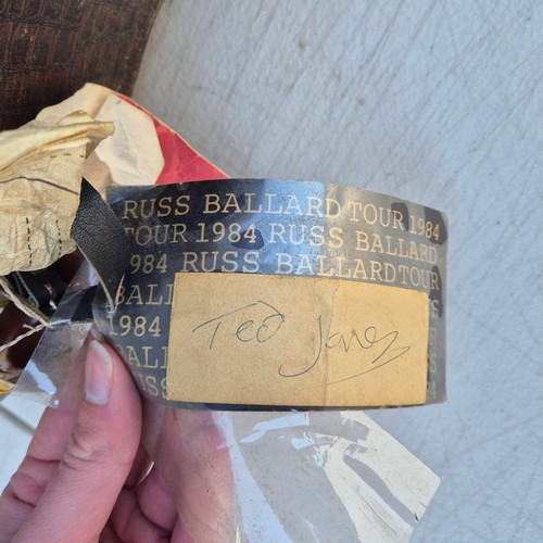 31 - An Ovation Ballandeer Left Handed Acoustic Guitar in Case