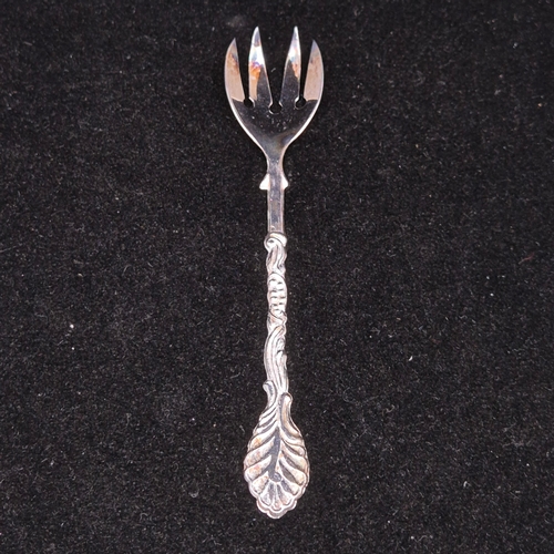 34 - Two Sets of Six Ice Cream Spoons, one set marked 