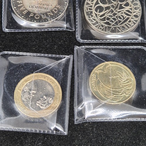 43 - A Collection of Twelve UK Commemorative Coins to include £5 coins, £2 coins etc