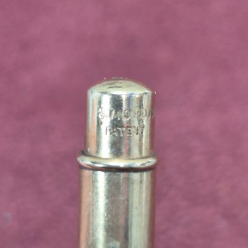 86 - A Sampson Mordan Hallmarked 9ct Gold Pencil (17.18g) together with another Japanese example