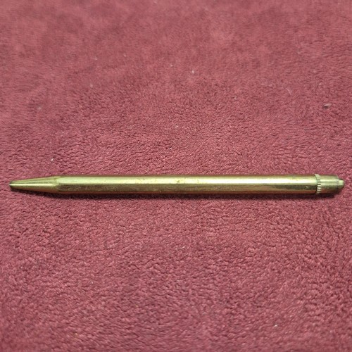 86 - A Sampson Mordan Hallmarked 9ct Gold Pencil (17.18g) together with another Japanese example